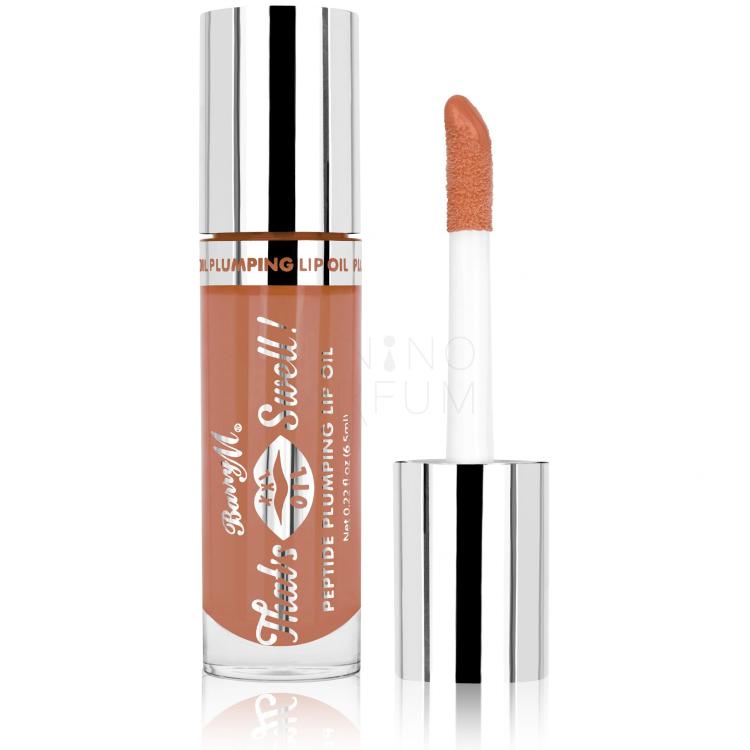 Barry M That´s Swell! Peptide Plumping Lip Oil Olejek do ust dla kobiet 6,5 ml Odcień Honeyed Hue