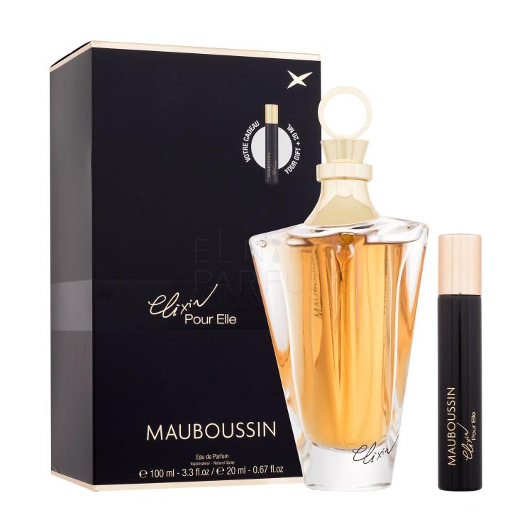 Mauboussin Elixir Pour Elle Zestaw woda perfumowana 100 ml + woda perfumowana 20 ml