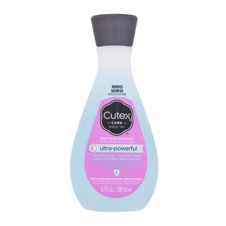 Cutex Ultra-Powerful Nail Polish Remover Zmywacz do paznokci dla kobiet 200 ml