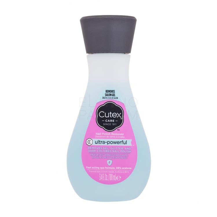 Cutex Ultra-Powerful Nail Polish Remover Zmywacz do paznokci dla kobiet 100 ml