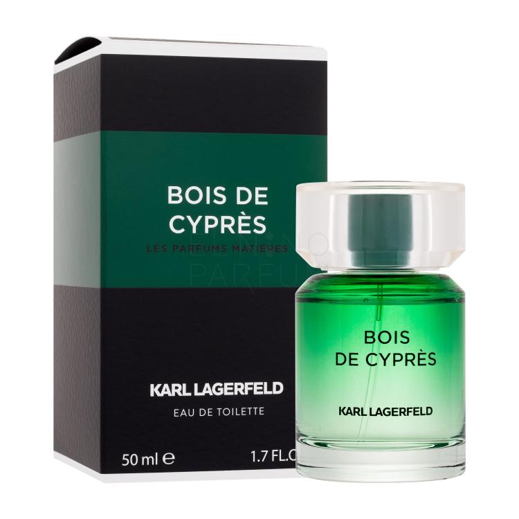 Karl Lagerfeld Les Parfums Matières Bois de Cyprès Woda toaletowa dla mężczyzn 50 ml