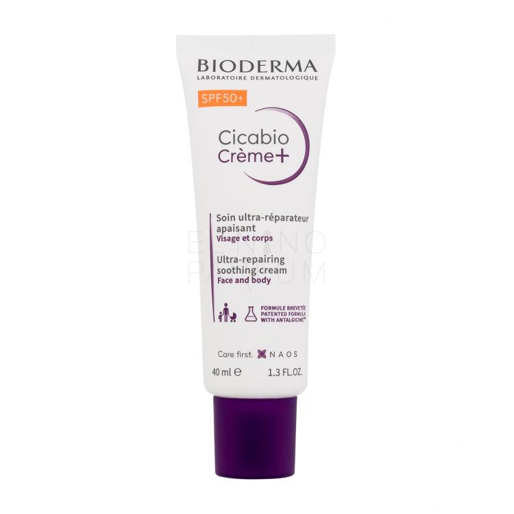 BIODERMA Cicabio Crème+ Ultra-Repairing Soothing Cream SPF50+ Krem do ciała 40 ml