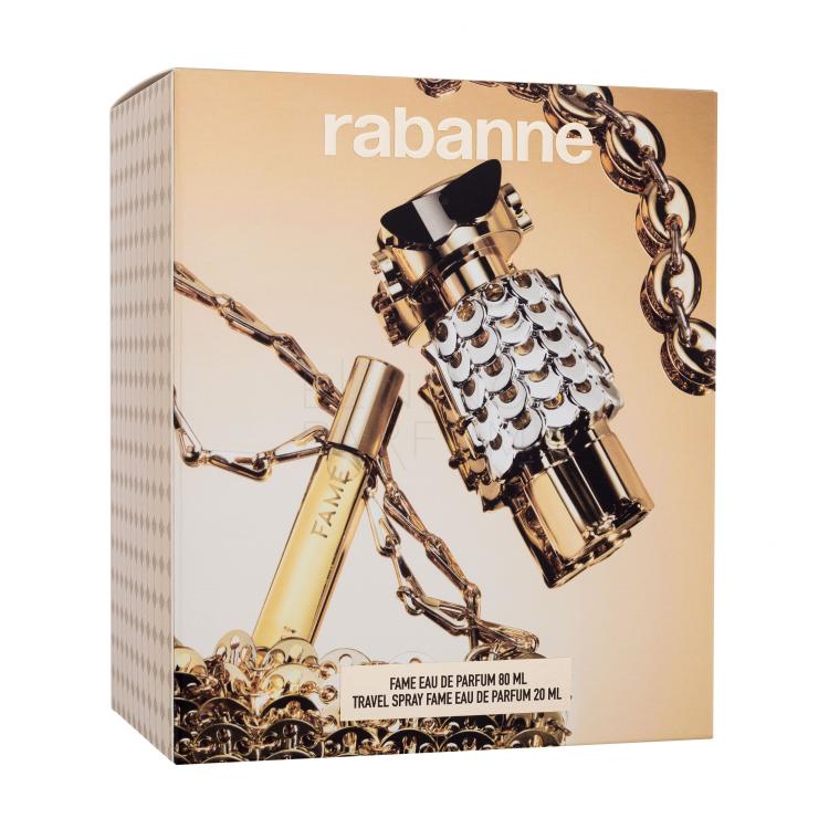 Paco Rabanne Fame Zestaw woda perfumowana 80 ml + woda perfumowana 20 ml