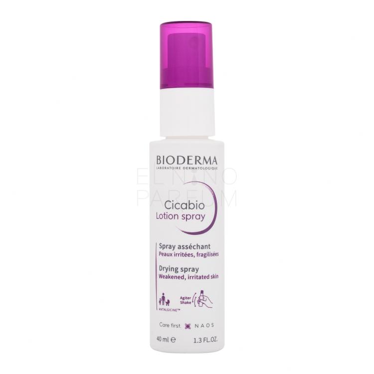 BIODERMA Cicabio Lotion Spray Spray do ciała 40 ml Uszkodzone pudełko