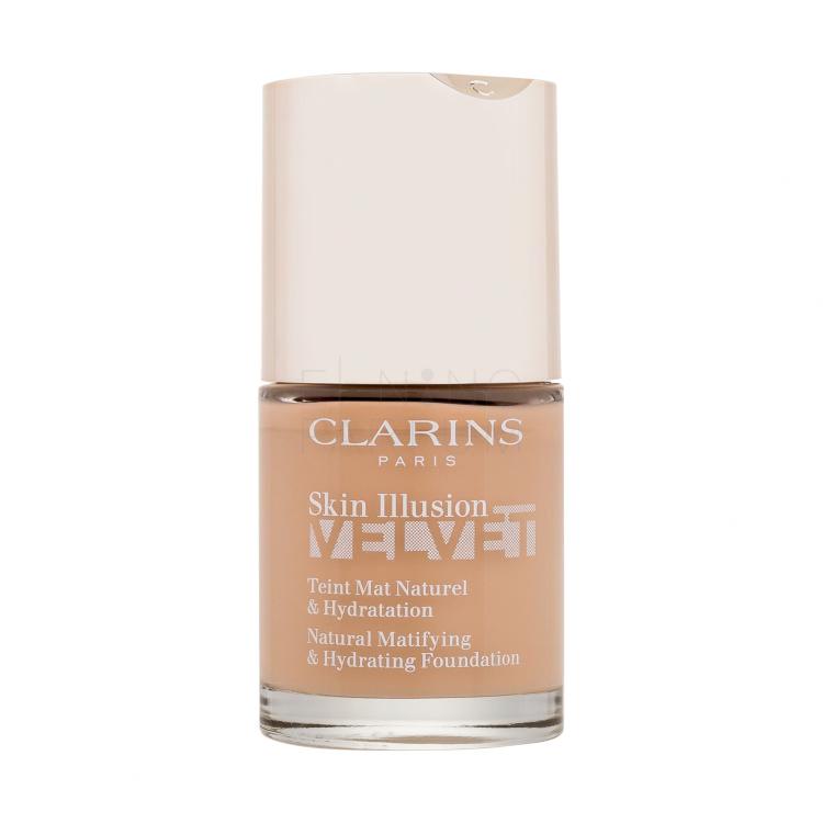 Clarins Skin Illusion Velvet Podkład dla kobiet 30 ml Odcień 108.5W