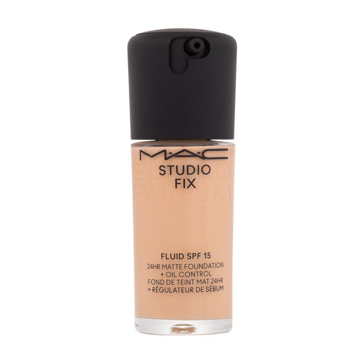 MAC Studio Fix Fluid SPF15 Podkład dla kobiet 30 ml Odcień NC20 Uszkodzone pudełko