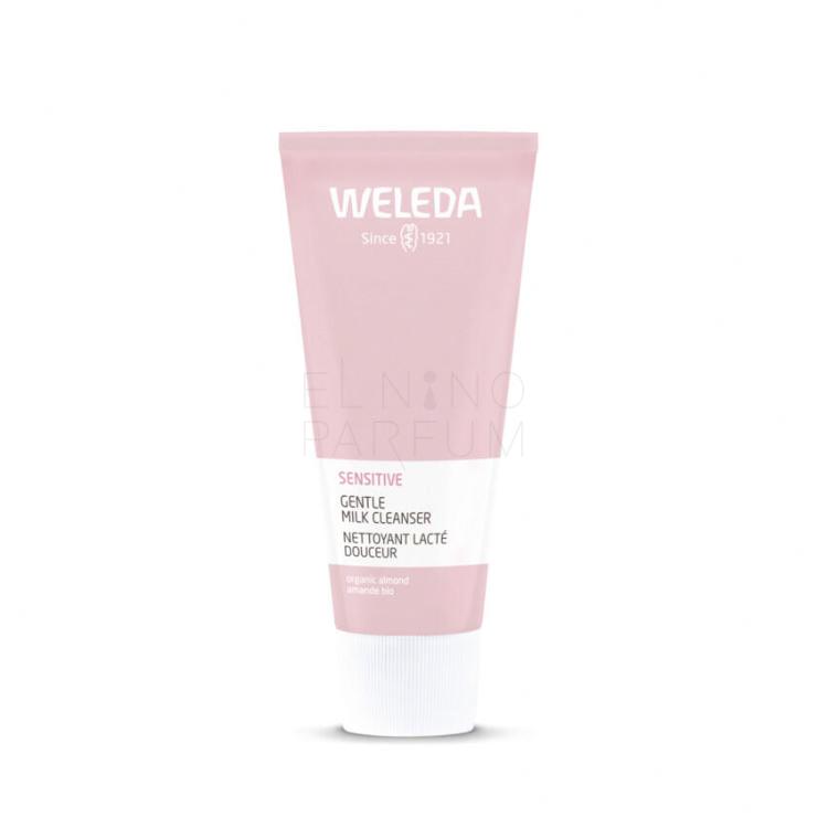 Weleda Sensitive Gentle Milk Cleanser Mleczko do demakijażu dla kobiet 75 ml