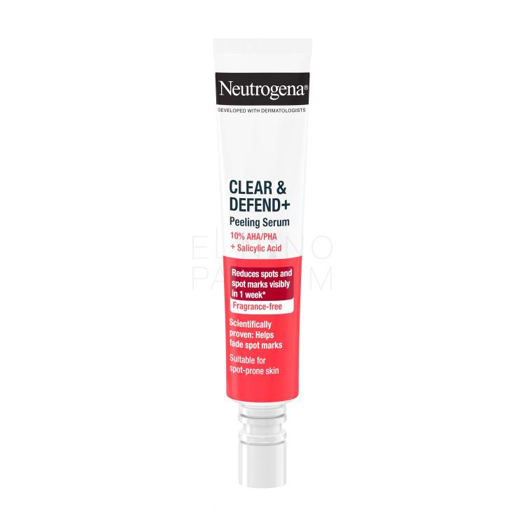 Neutrogena Clear &amp; Defend+ Peeling Serum Serum do twarzy 30 ml