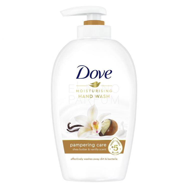 Dove Pampering Shea Butter &amp; Vanilla Mydło w płynie dla kobiet 250 ml