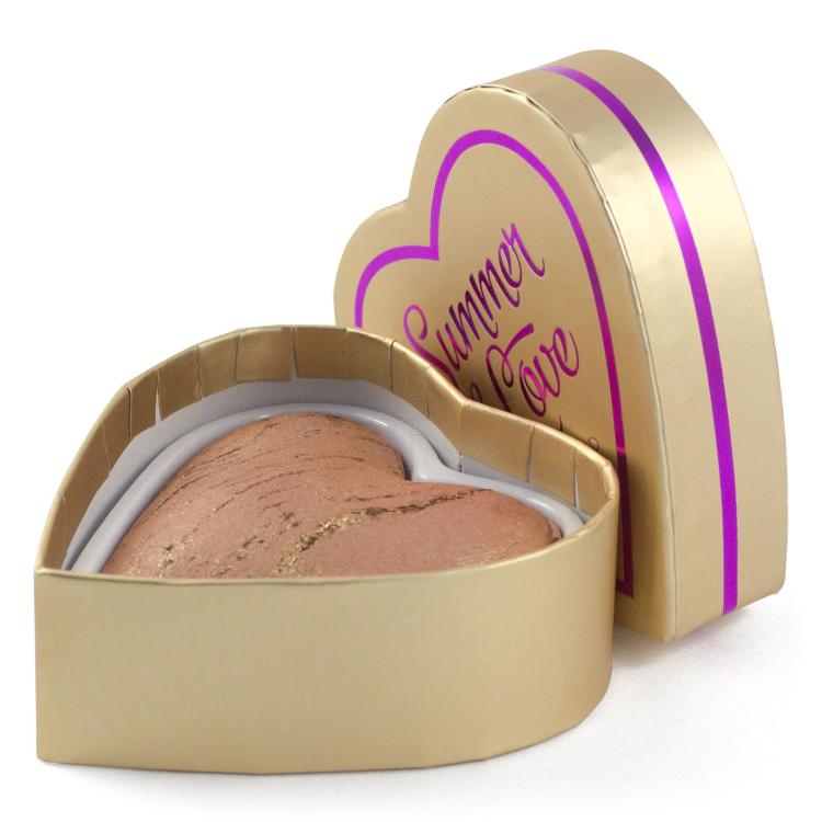 Makeup Revolution London I Heart Makeup Summer Of Love Bronzer dla kobiet 10 g Odcień Love Hot Summer