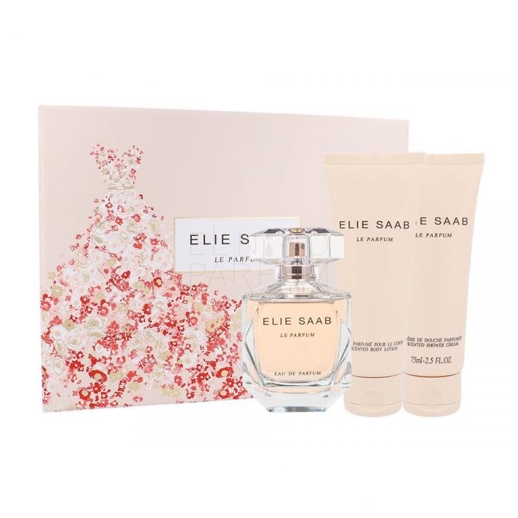 Elie Saab Le Parfum Zestaw Edp 90 ml + Balsam do ciała 75 ml + Krem pod prysznic 75 ml