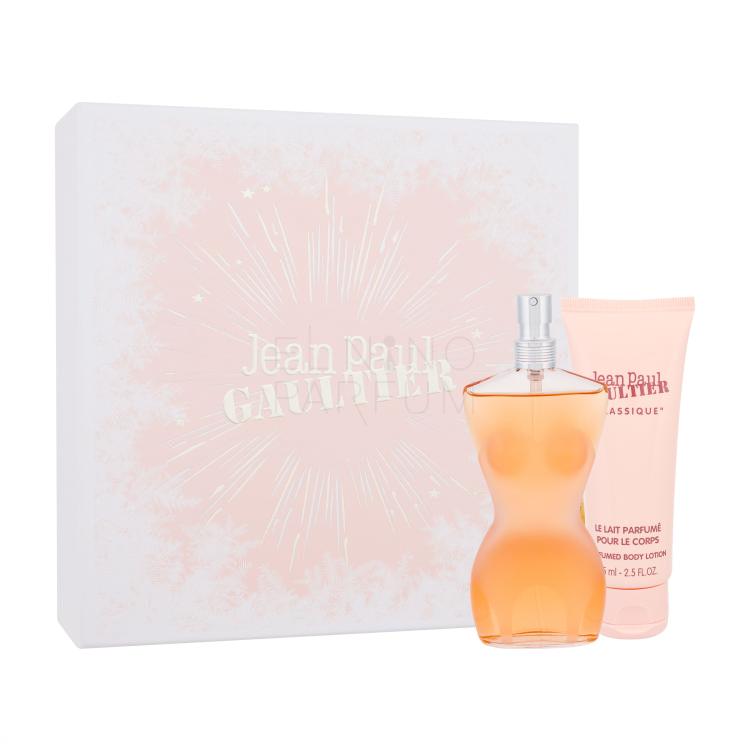 Jean Paul Gaultier Classique Zestaw Edt 100 ml + Mleczko do ciała 75 ml